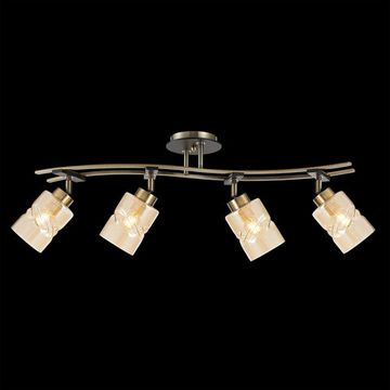 Люстра потолочная CL142144 старая бронза/венге Мерида Citilux