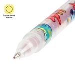 Набор гелевых ручек ArtSpace "Space Bunny" 10шт., 10цв., 1,0мм, металлик, ПВХ бокс