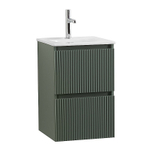 Тумба с раковиной BelBagno 40 UNO-MINI-400-2C-SO-VO+BB-8099-3-40 еловая матовая