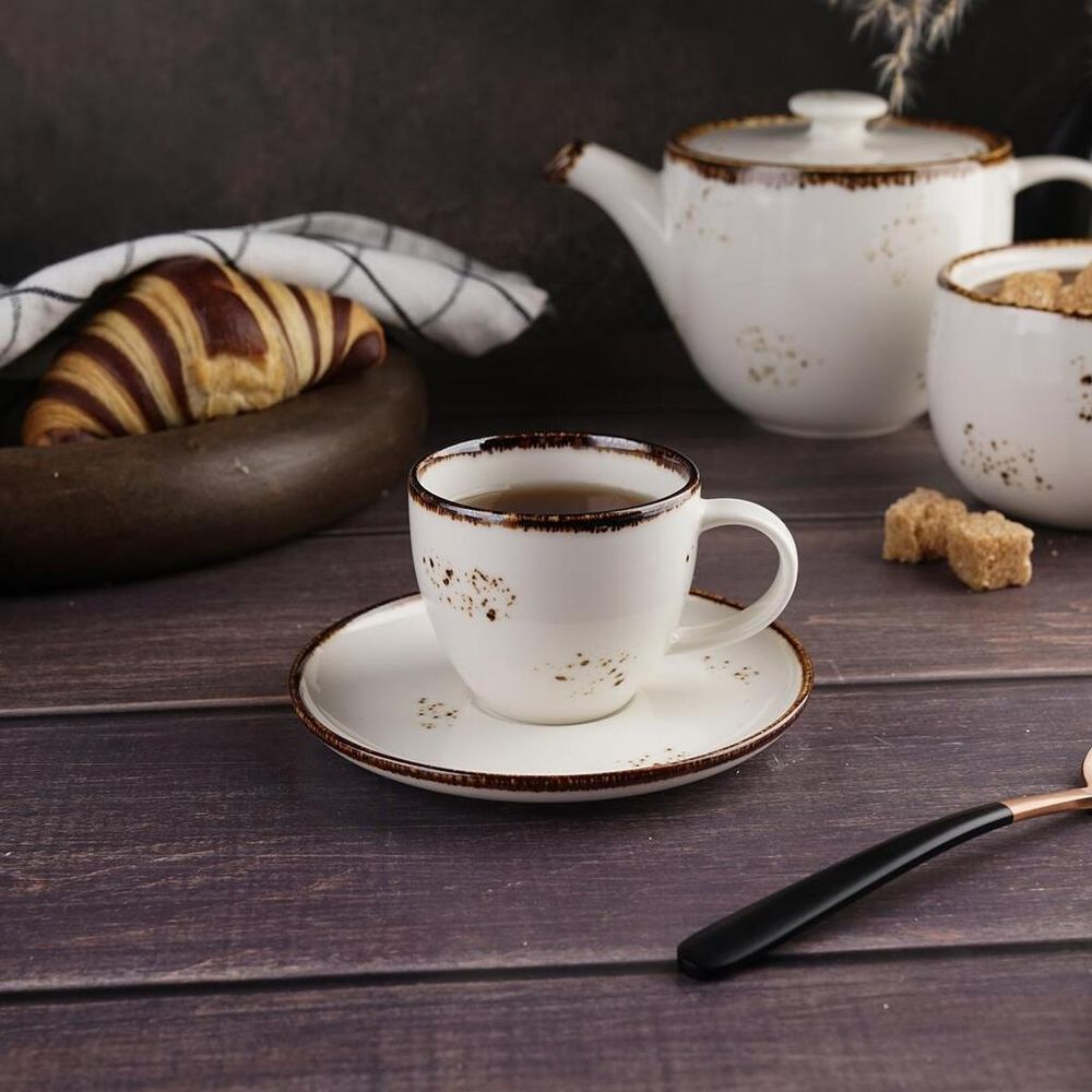 Блюдце d 12,5 см кофейное для чашки арт. 81221686   Noble [6]