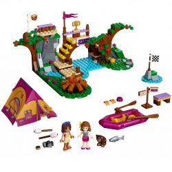 LEGO Friends: Спортивный лагерь: Сплав по реке 41121 — Adventure Camp Rafting — Лего Френдз Друзья Подружки