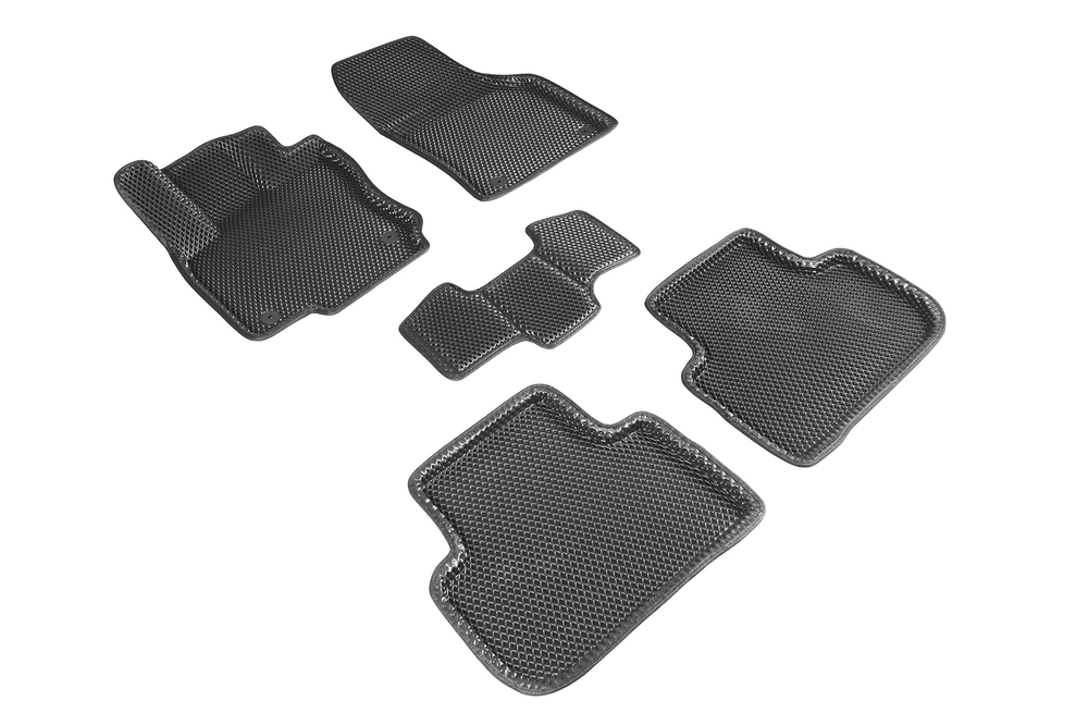Коврики EVA 3D ромб для Volkswagen Tiguan II 2017-н.в., Seintex.95198