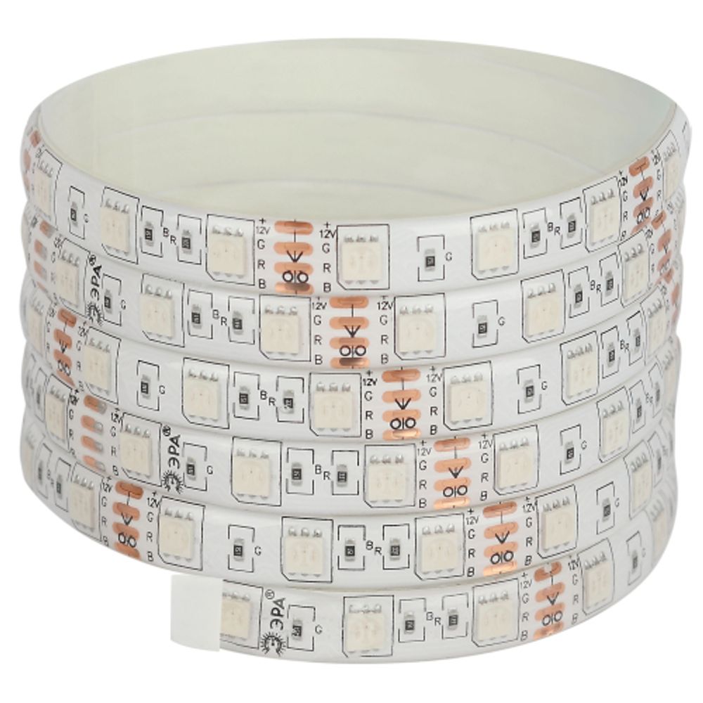 Комплект умной светодиодной ленты ЭРА 5050-30-RGB-IP65-Wifi-5m 12В работает с Яндекс Алисой Марусей Салютом | Комплекты светодиодных лент
