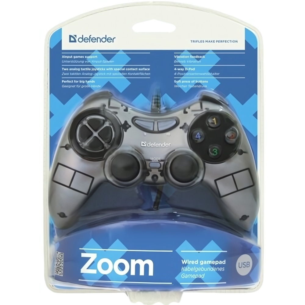 Геймпад Defender Zoom USB Xinut