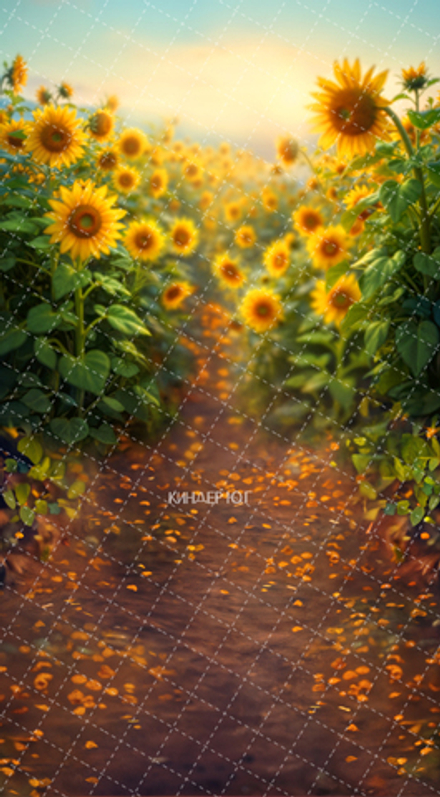 Фотофон "Подсолнухи" арт. ФФ906-65