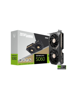 Видеокарта ZOTAC GAMING GeForce RTX 5060 AMP 8Gb DDR7 128 bit 2280/2550 MHz  3*DP/HDMI  2*FAN (ZT-B50600F-10M) RTL