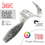 Твистер Lucky John J.I.B. TAIL 1.5" (38 мм), 15шт/уп