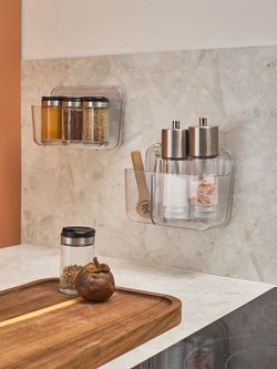 Органайзер для ванной и кухни подвесной Keep In, 2 секции