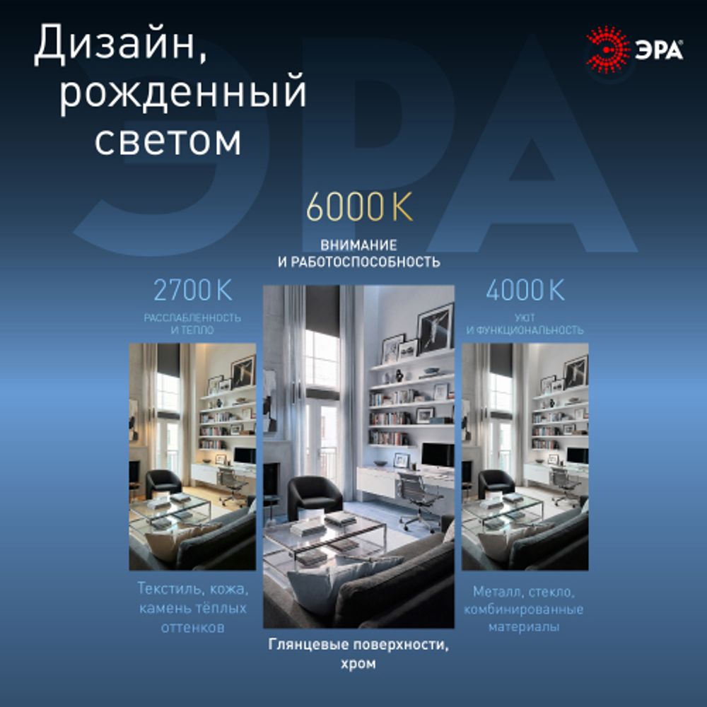 Лампа светодиодная ЭРА STD LED MR16-10W-860-GU10 10Вт софит холодный дневной свет GU10