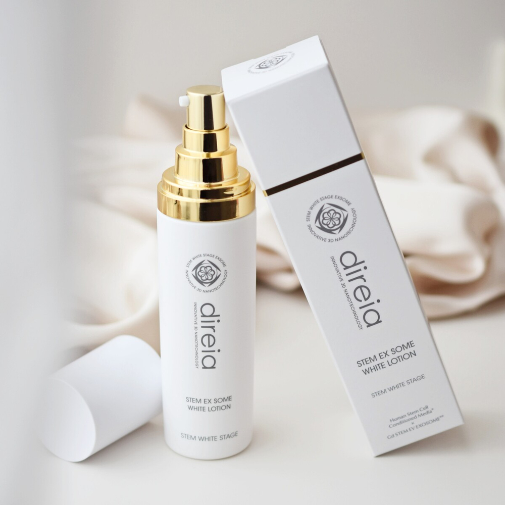Осветляющий лосьон с экзосомами и пептидами Direia Stem Ex Some White Lotion