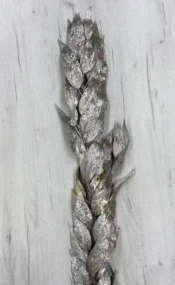 Ветвь Лавр Императорский 120 см., шампань, 1 шт., Christmas DeLuxe (87503)