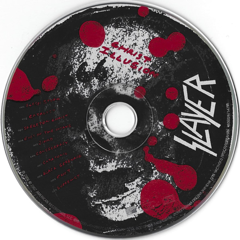 Slayer / Christ Illusion (RU)(CD)