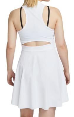 Теннисное платье Nike Court Dri-Fit Advantage Club Dress - white/black
