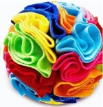 Мяч - игрушка нюхательный интерактивный для дрессуры и антистресса «Мой Бро», d-15см/103гр