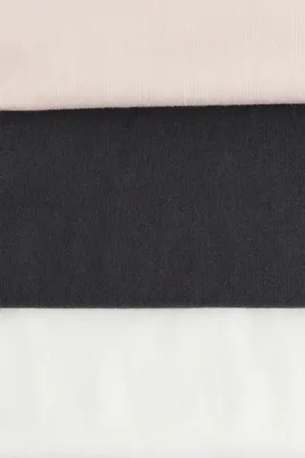 H&M Трикотажный топ (з шт), темно-серый