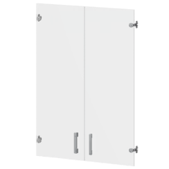 Комплект стеклянных дверей А-310.С.Ф Прозрачный 710x4x1120 Арго