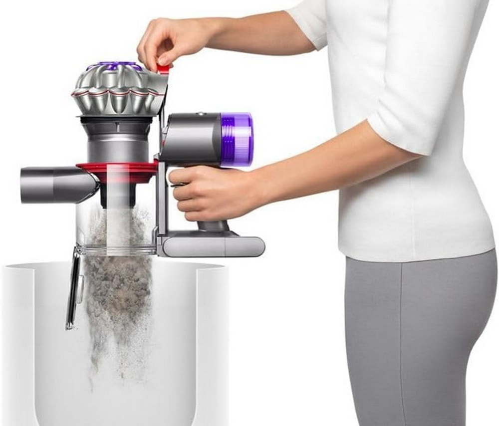 Пылесос Dyson V8 Tactical SV25, серебро/никель (Silver/Nickel)