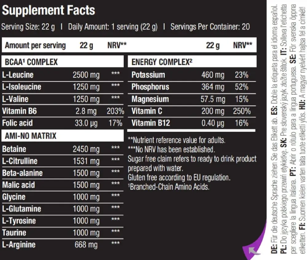 Антиоксидант Scitec Nutrition AmiNO Xpress 440 г персик чай