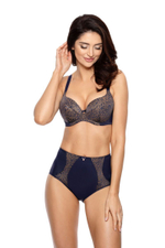 Трусы-слипы Janet с высокой линией талии (Размер: 44) (Цвет: темно-синий)