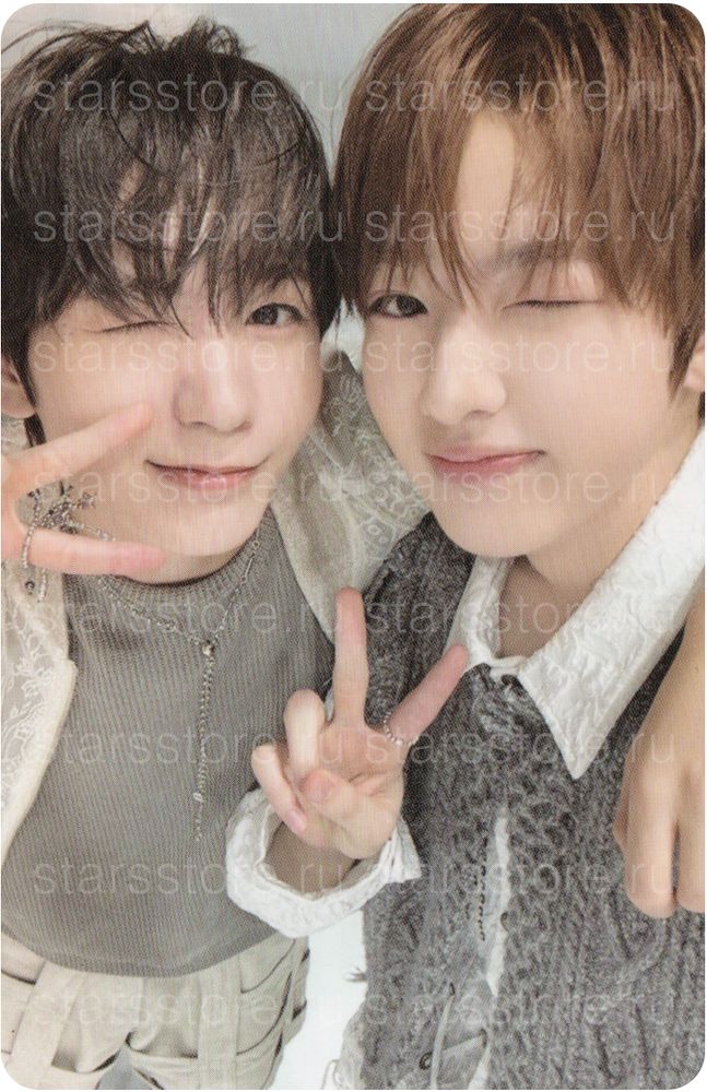 Фотокарта Ryo & Sakuya NCT WISH - CONCERT TOUR: OUR WISH TRADING CARD Фотокарта Ryo & Sakuya NCT WISH - CONCERT TOUR: OUR WISH TRADING CARD