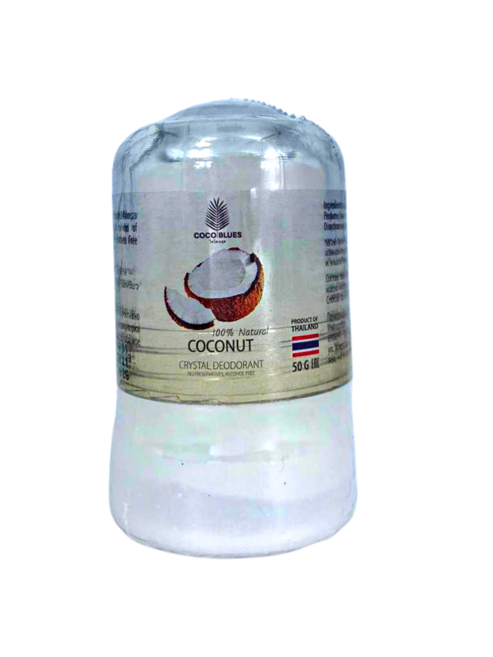Дезодорант кристаллический КОКОС Coconut crystal deodorant, 50 гр