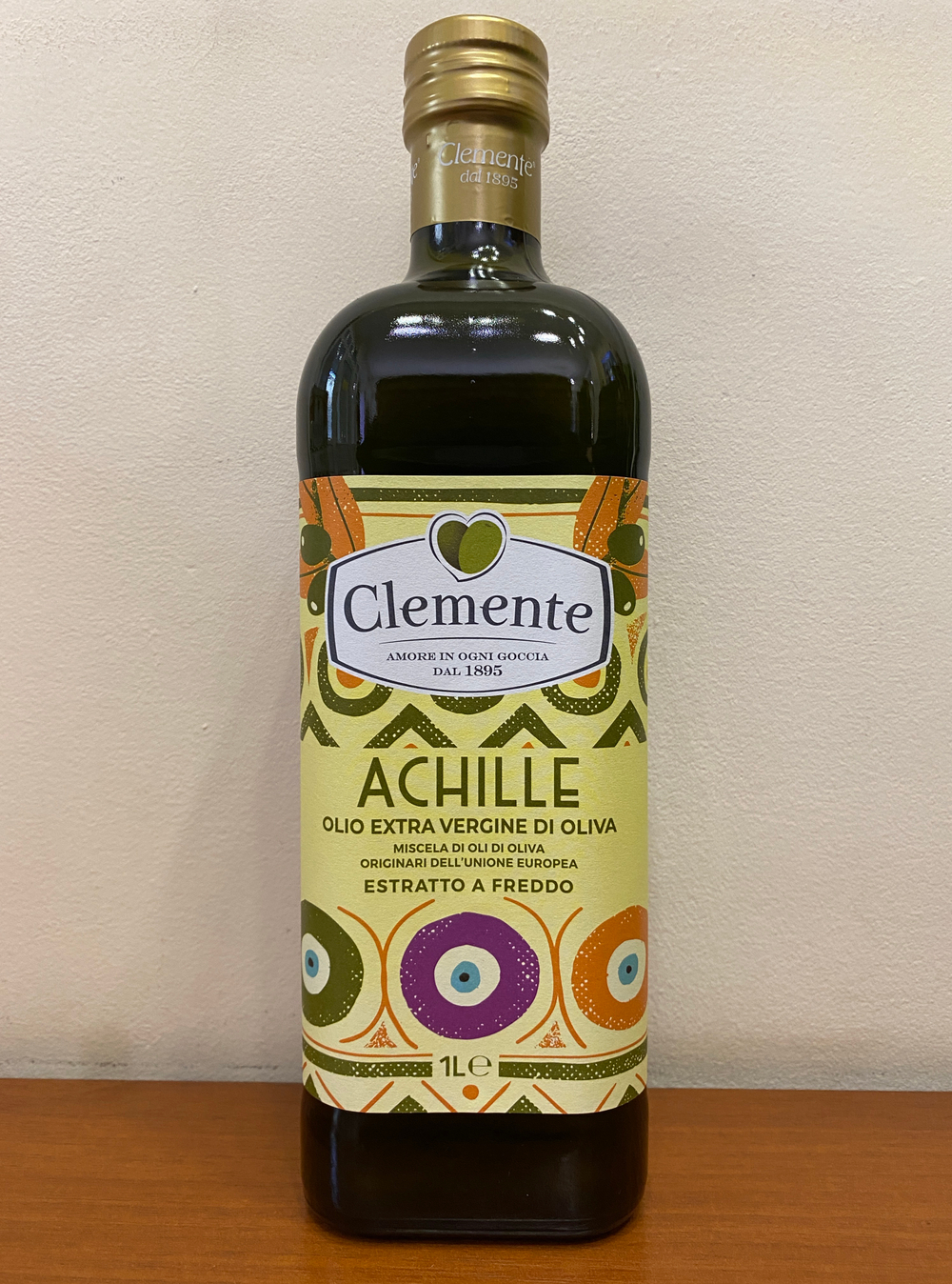 Оливковое масло Clemente "ACHILLE" 1 л, Италия