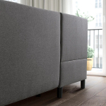 3-местный диван - IKEA BORGÅSEN/BORGASEN, 77x81x199см, темно-серый, БОРГАСЕН ИКЕА