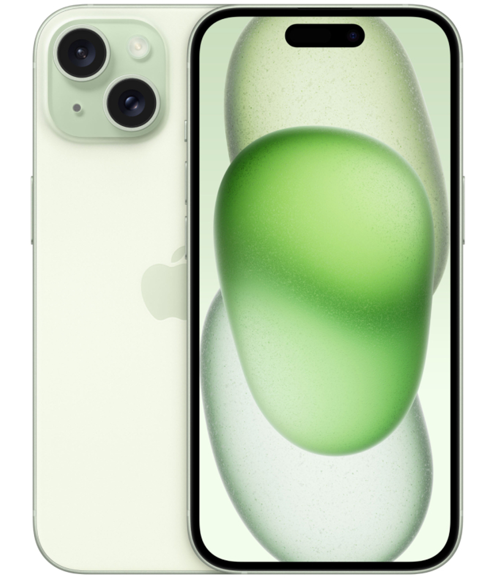 Смартфон Apple iPhone 15 128GB Green Гарантия низких цен! Большой  ассортимент смартфонов, асксессуаров, детских игрушек, автотехники. Скидки.  Акции. Самовывоз. Доставка. Trade-in