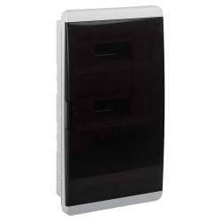 Корпус пластиковый встраиваемый ЭРА COMFORT ЩРВ-П-36 IP40 прозрачная крышка белый | Корпуса пластиковые модульные