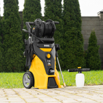 Моечная машина высокого давления R-210iD, 2600 Вт, 210 бар, 8,0 л/мин, асинх. двиг., бараб.// Denzel