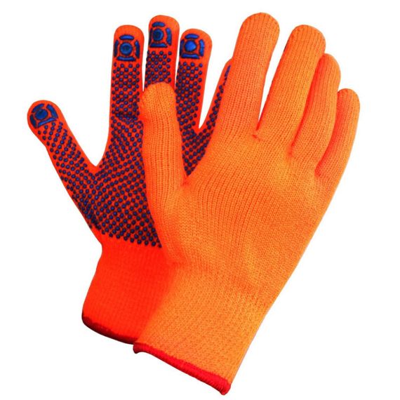 Перчатки акриловые с ПВХ покрытием