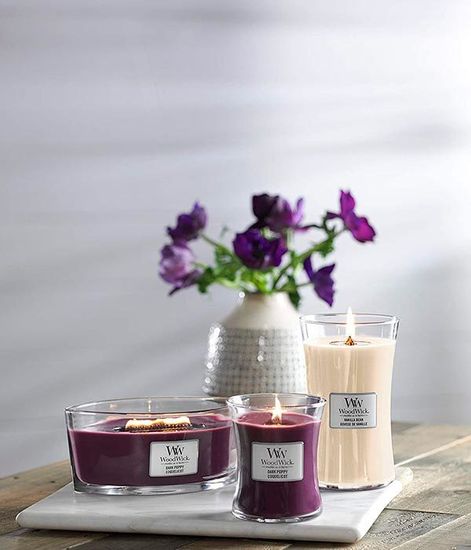 Ванильный боб, ароматическая свеча, WoodWick