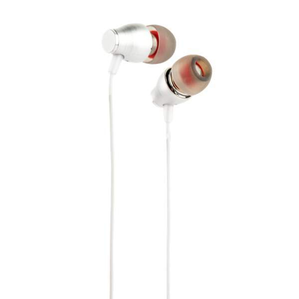 Наушники Hoco M28 Ariose Universal Earphones with mic (1.2 м) с микрофоном White Белые