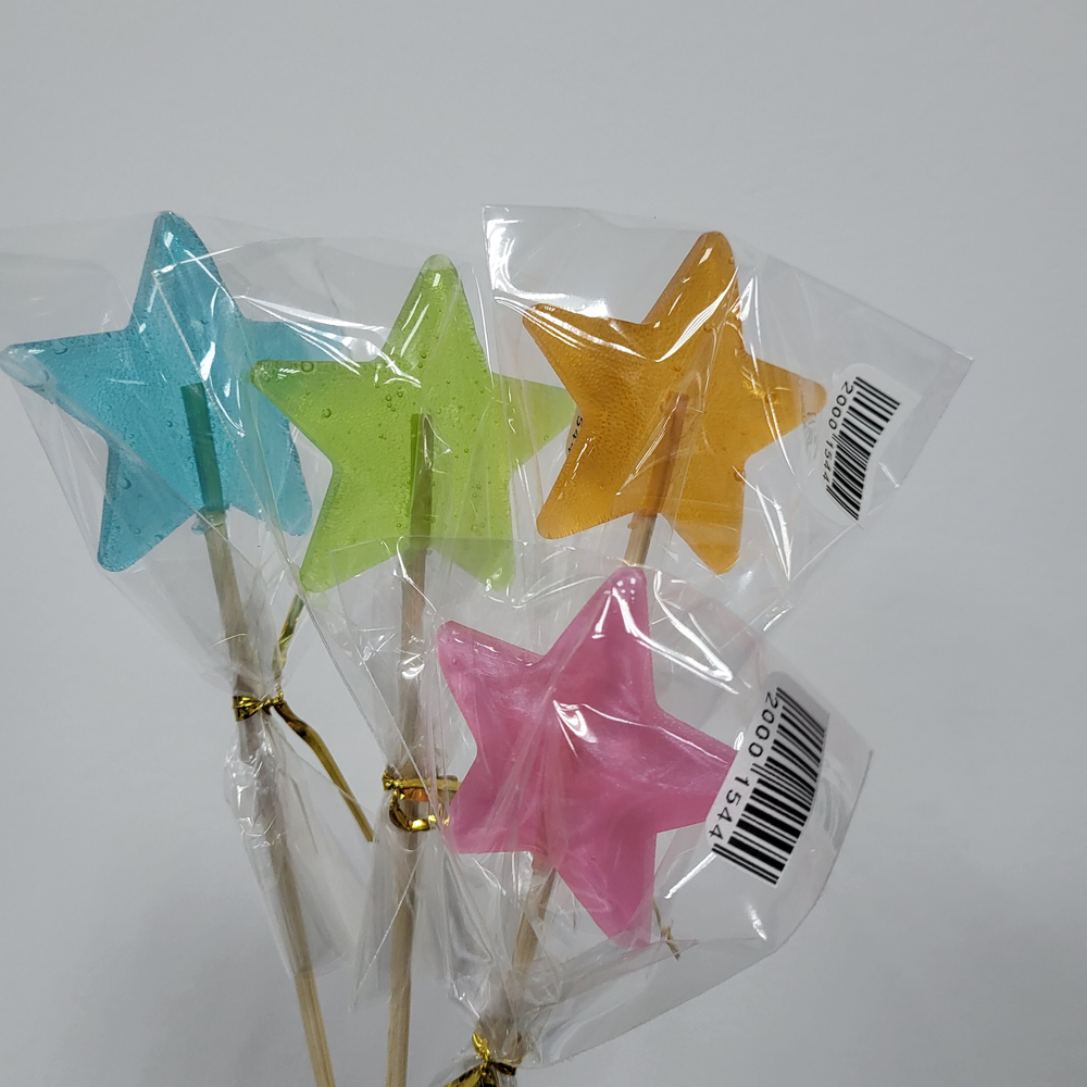 Леденец без сахара из изомальта малый ЗВЕЗДА (в ассорт-те)