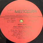 Мелодия ‎– Весна Идет (СССР 1985г.)