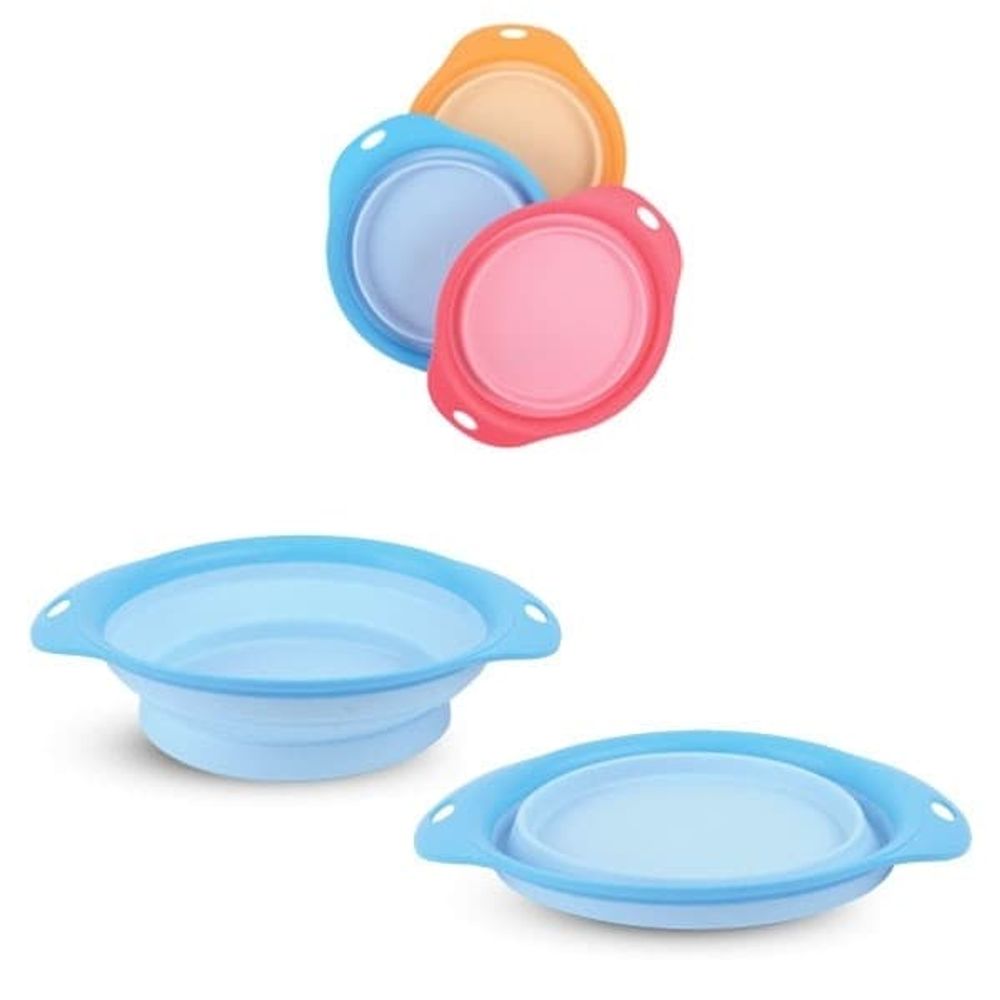 Миска силиконовая складная большая, 1,2л, 290*235*70мм (Triol) Миска силиконовая складная большая, 1,2л, 290*235*70мм (Triol)