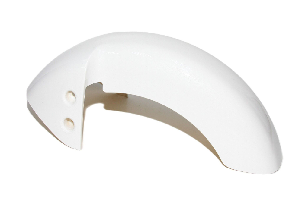 Крыло переднее белое Kugoo Kirin V Pro