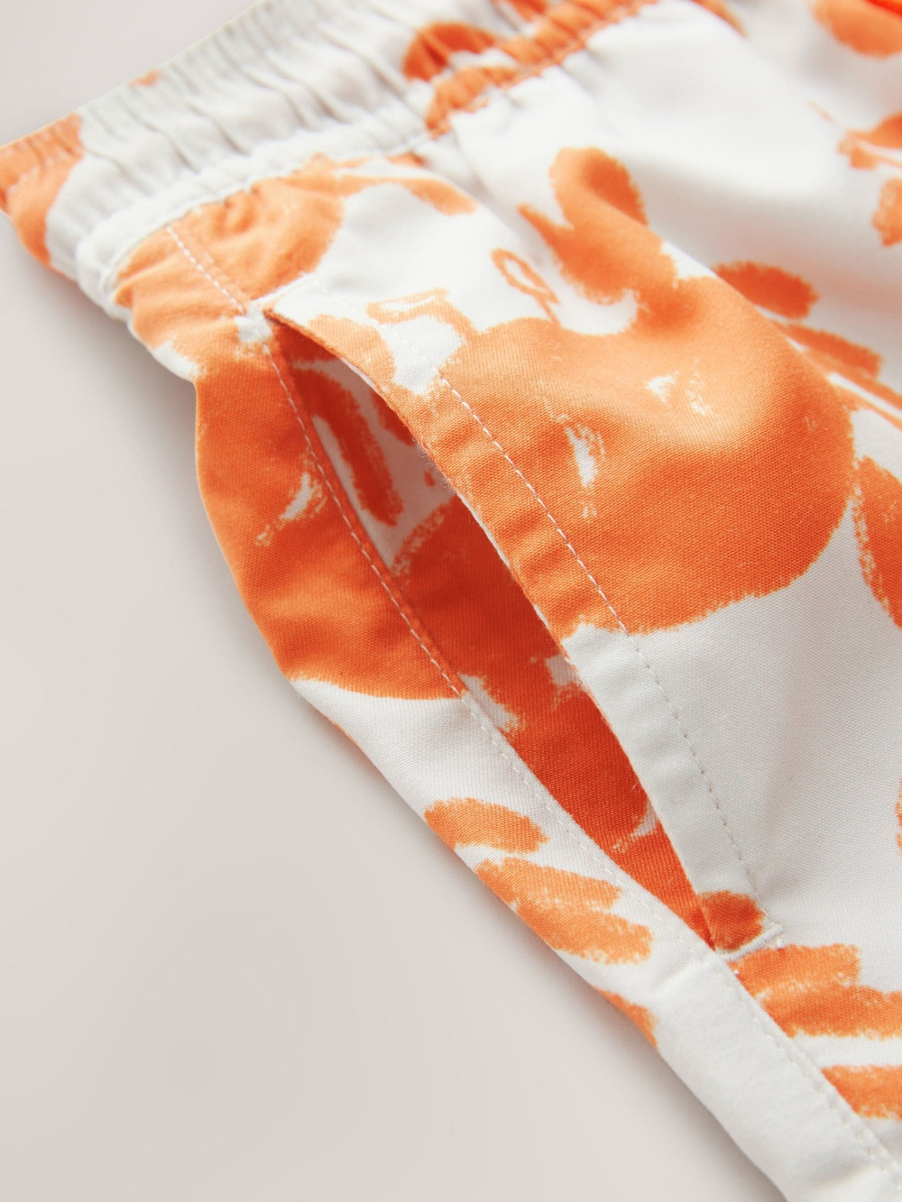 Плавки для мальчика Next E22-284, Белый, Оранжевый