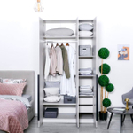 BOSS STANDART 120 шкаф -3Д Кашемир серый