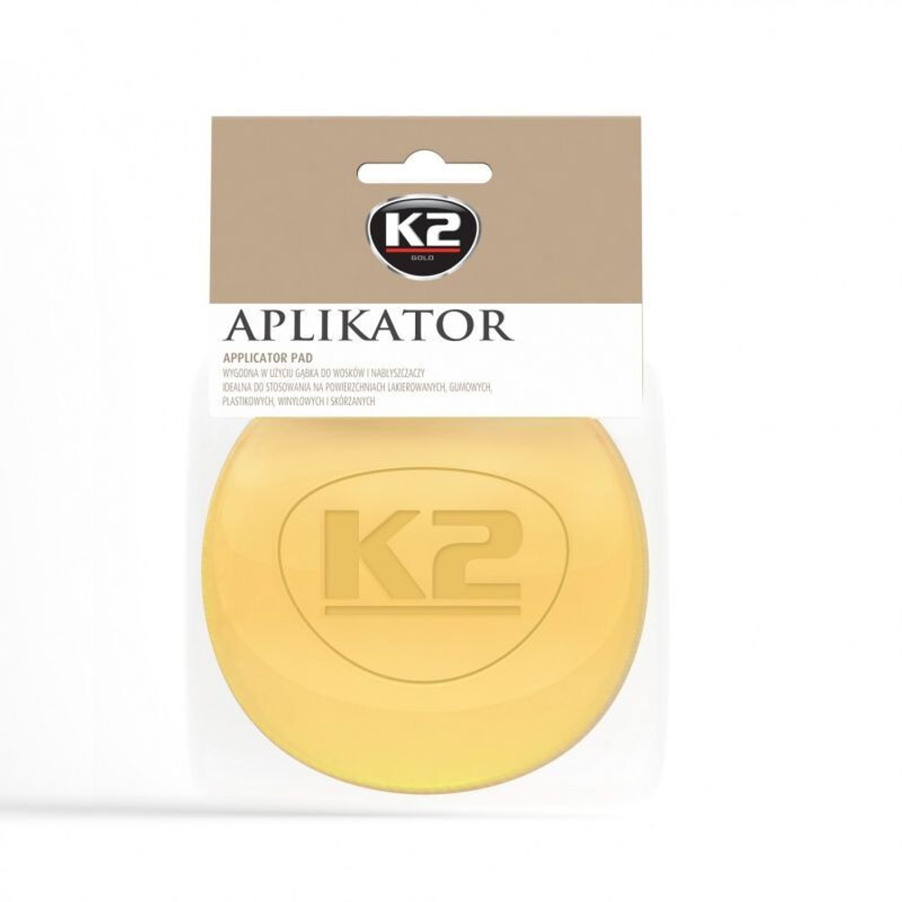 ГУБКА АППЛИКАТОР Д/НАНЕСЕНИЯ ВОСКОВ 10СМ (K2 L710)