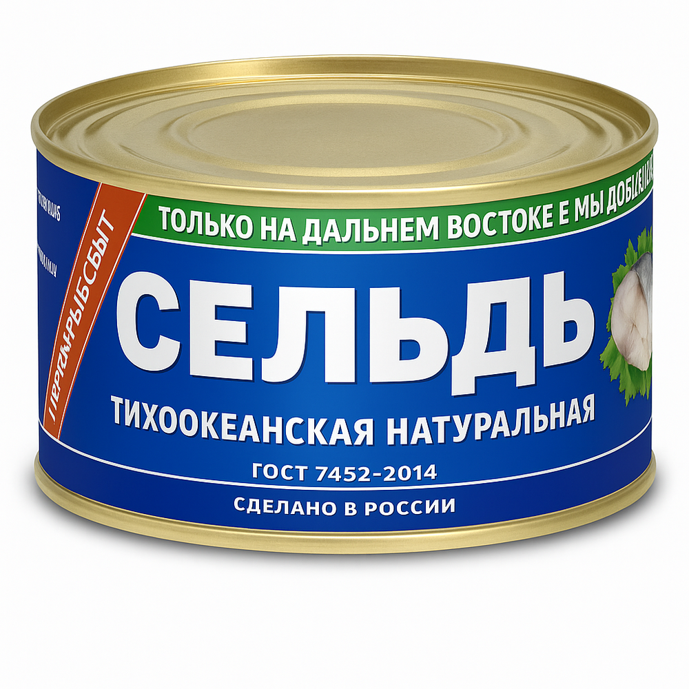 Сельдь Примрыбснаб 250 гр