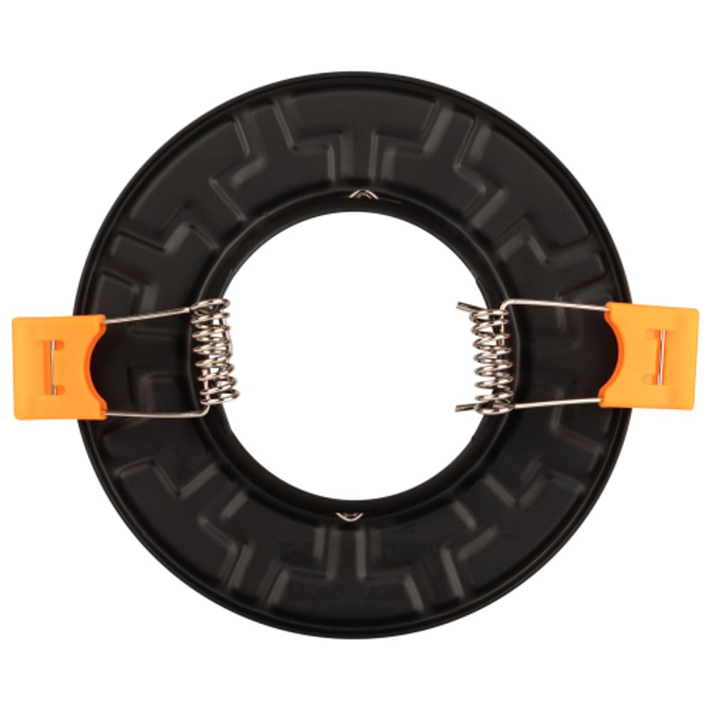 ST5 CH/BK Светильник ЭРА штампованный MR16,12V/220V, 50W черный/хром | Штампованные встраиваемые светильники