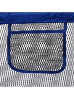 Манеж детский прямоугольный (120*180*60) цвет синий (М11-1)