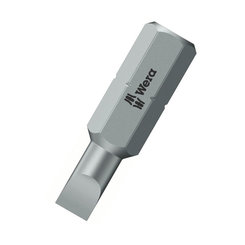Бита с плоским шлицем 1,2x6,5x25 мм Wera 05072061001