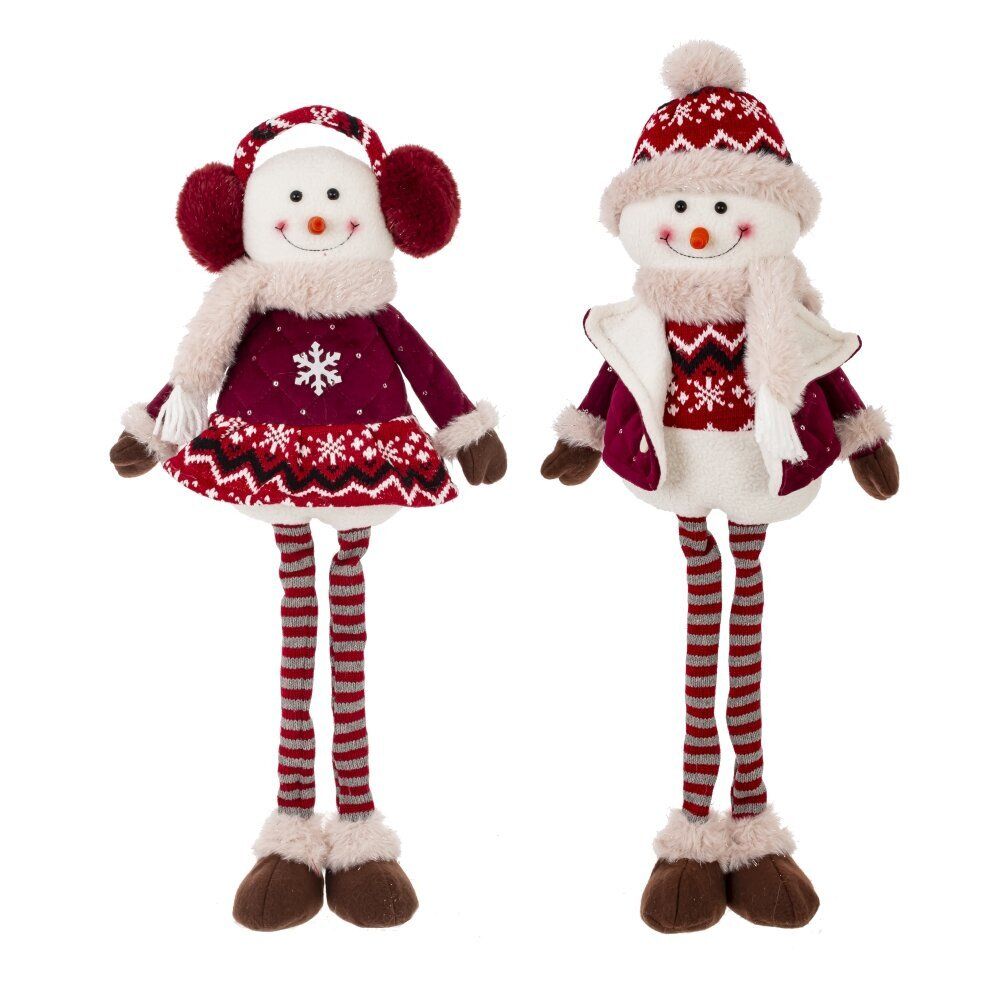 GAEM Игрушка набивная "Снеговик", L20 W16 H53 см, 2в.