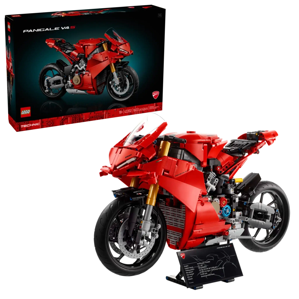 Конструктор LEGO Technic 42202 Мотоцикл Ducati Panigale V4 S