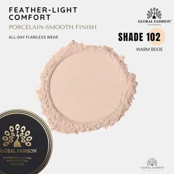 Прессованная пудра, Global Fashion, Warm Belge, 102