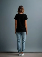 Футболка однотонная базовая хлопок унисекс Баракаттекс