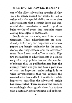 Writing an advertisement. a analysis of the methods and the mental processes that play a part in the writing of successful advertising | S Roland Hall