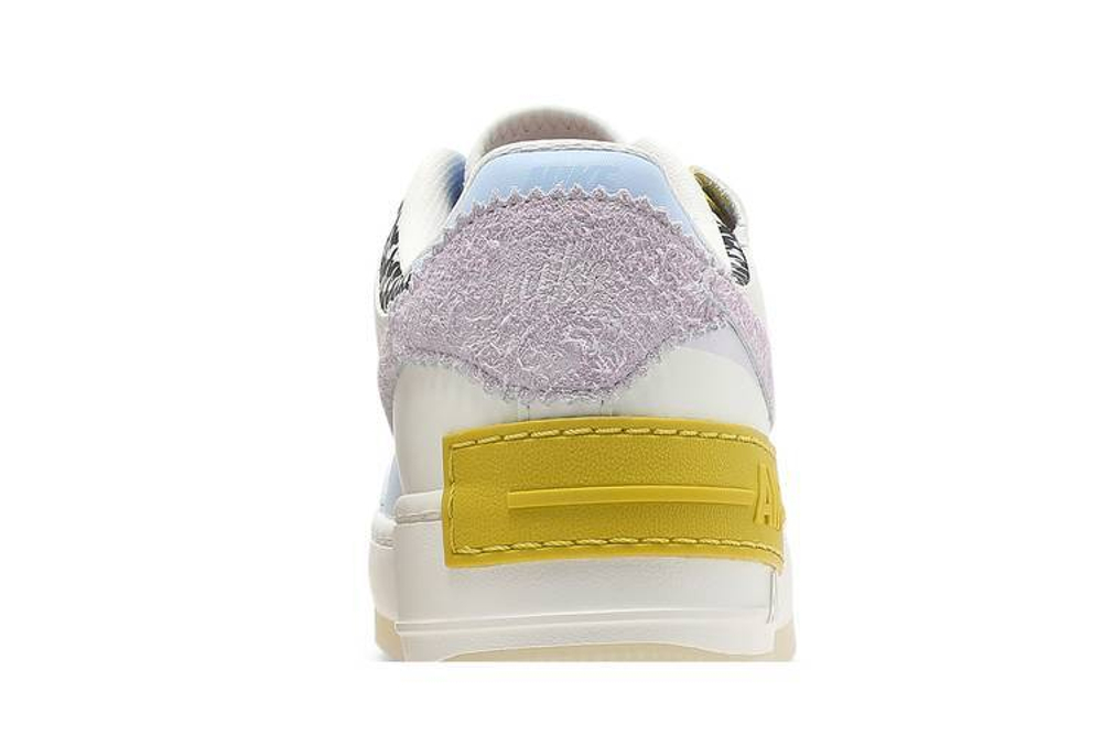 Кроссовки Nike Air Force 1 Shadow "Multi-Color" (Женская размерная сетка)
